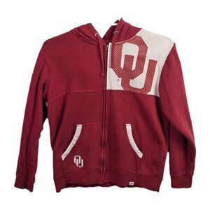 Vintage Fanatics‎ Oklahoma Sooners Adult Medium Red Hoodie